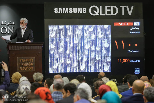 Tehran Auction sells $7.8 mn Iranian artworks