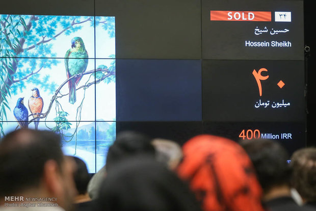 Tehran Auction sells $7.8 mn Iranian artworks