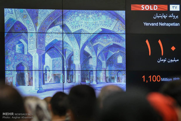Tehran Auction sells $7.8 mn Iranian artworks