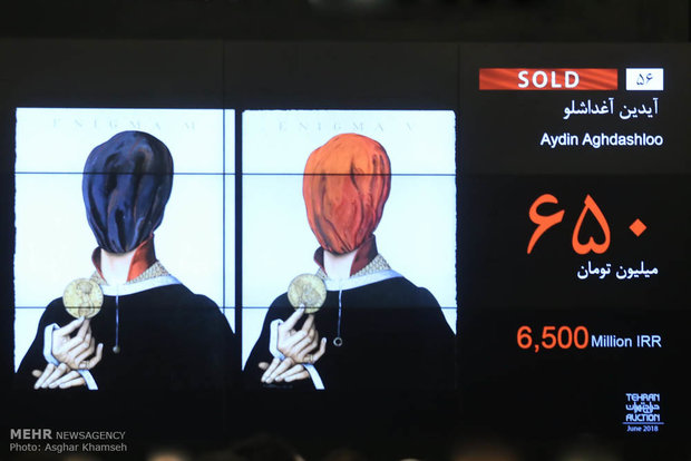 Tehran Auction sells $7.8 mn Iranian artworks