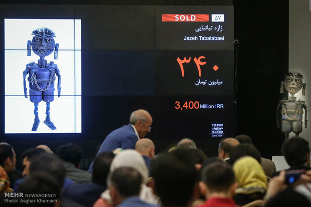 Tehran Auction sells $7.8 mn Iranian artworks