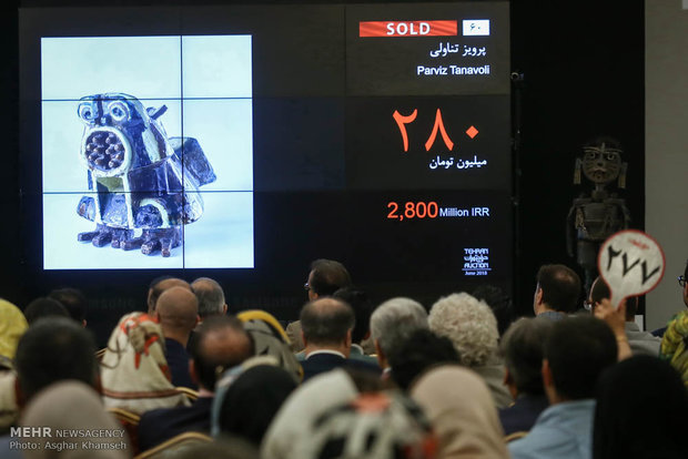 Tehran Auction sells $7.8 mn Iranian artworks