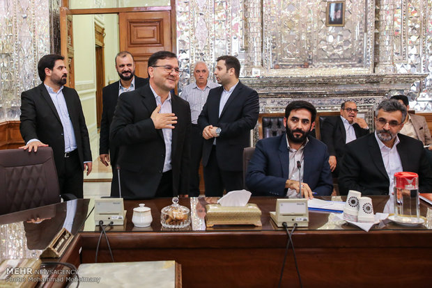 جلسه نمایندگان اصناف کشور با رییس مجلس