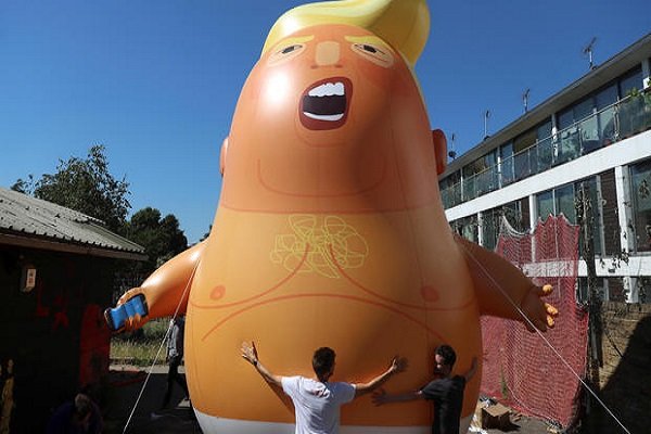 VIDEO: 'Trump Baby' balloon to fly over London