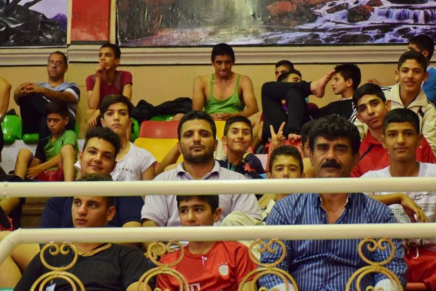 مراسم افتتاحیه مسابقات کشتی دانش آموزان کشور در خرم آباد