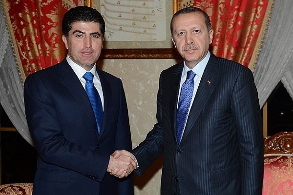 گفتگوی تلفنی «نچیروان بارزانی» و «رجب طیب اردوغان»