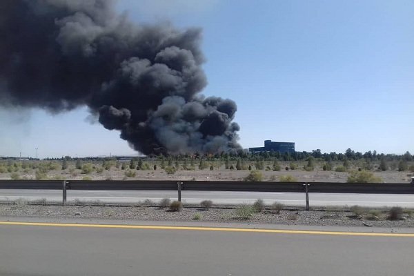 ۶۴۵ تن کالا در گمرک سمنان دچار حریق شد/ علت آتش‌سوزی در دست بررسی