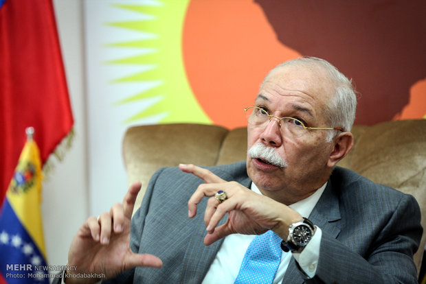 Meeting with Jesus G. Gonzalez at Venezuelan embassy