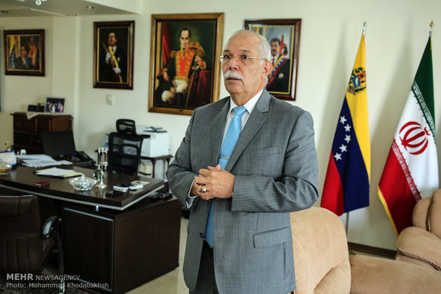 Meeting with Jesus G. Gonzalez at Venezuelan embassy