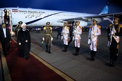 حسن روحانی فرودگاه 