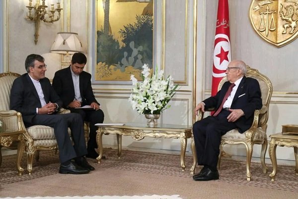 Iran’s Jaberi Ansari holds talks with Tunisian president 