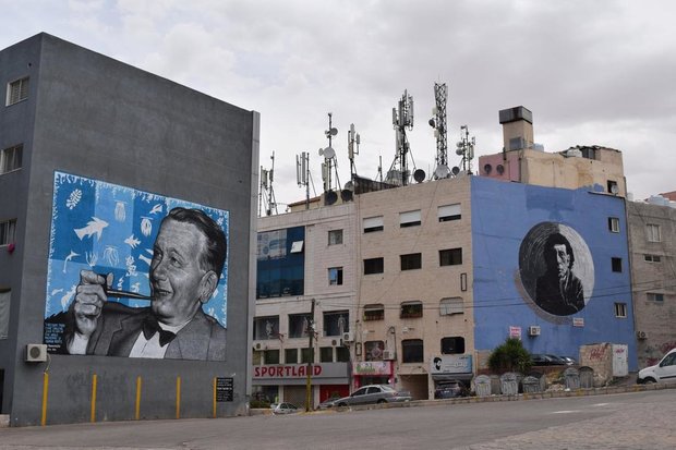 نقاشی های دیواری در امان‎