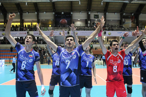 Iran vs Chinese Taipei at Asian U18 Volleyball C'ships