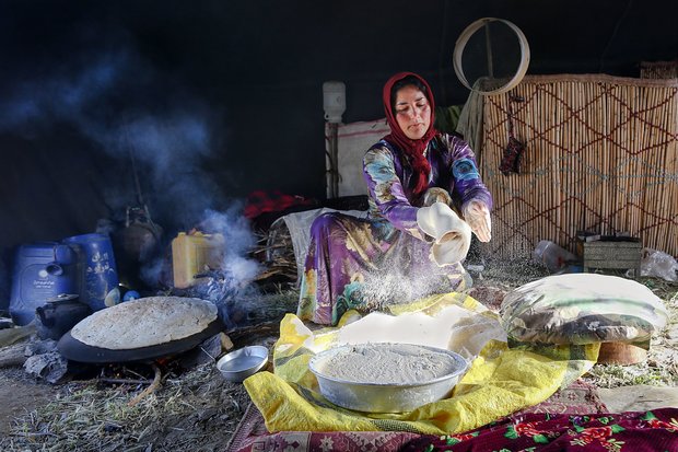 جماليات الحياة العشائرية في مدينة همدان  (غرب ايران)
