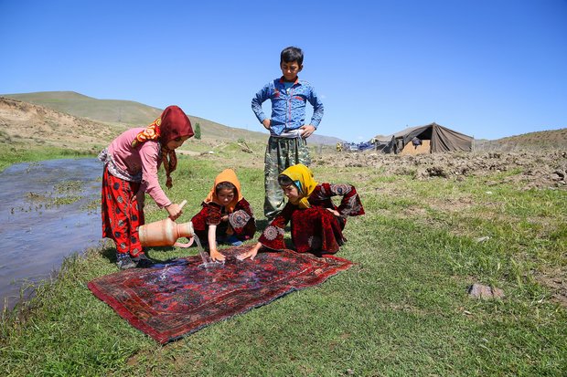 Nomads in Hamedan province