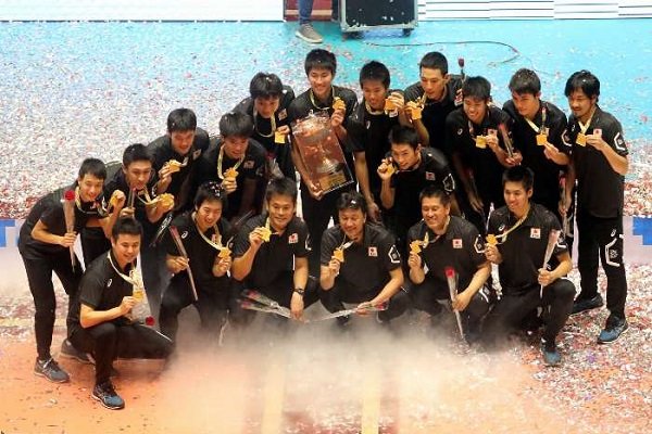 VIDEO: Cup ceremony of Asian U18 Volleyball C'ships