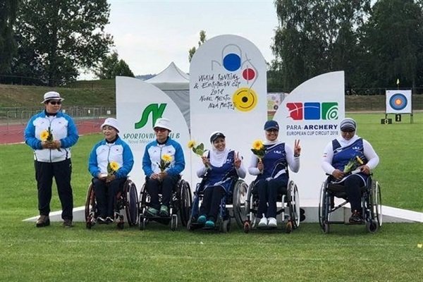Iranian female para-archers snatched gold at Czech C’ships