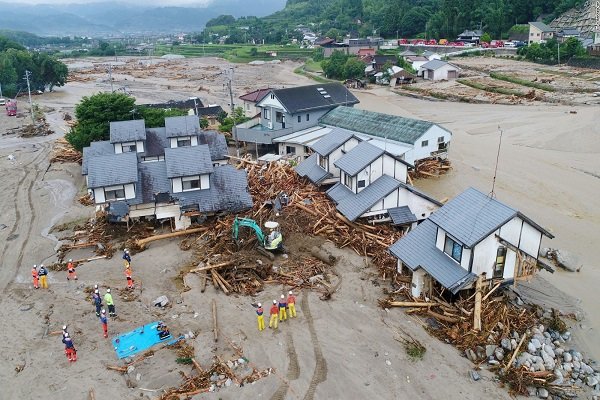 VIDEO: Heavy flood in Japan