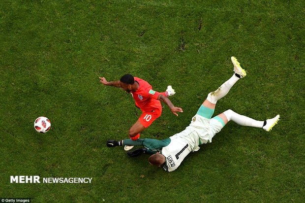 دیدار تیم های ملی فوتبال سوئد و انگلیس