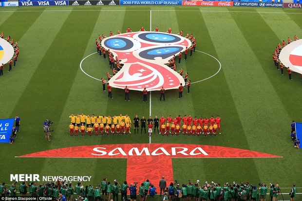 دیدار تیم های ملی فوتبال سوئد و انگلیس