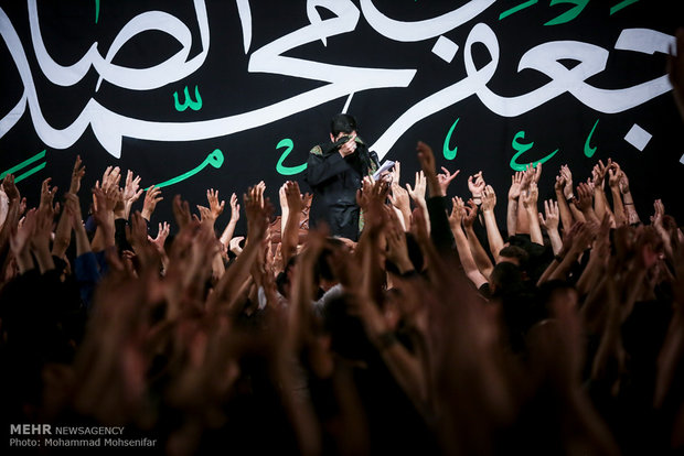 شب شهادت امام صادق (ع) در هیات ریحانة الحسین (س)