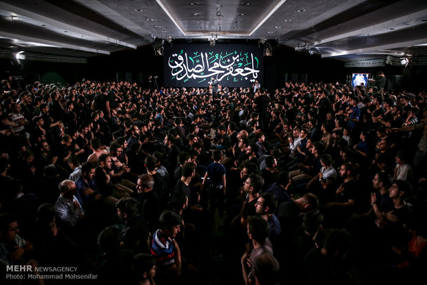 شب شهادت امام صادق (ع) در هیات ریحانة الحسین (س)