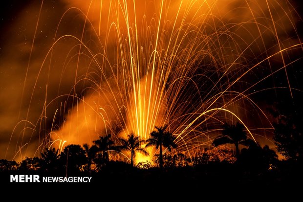  فوران آتشفشان در هاوایی