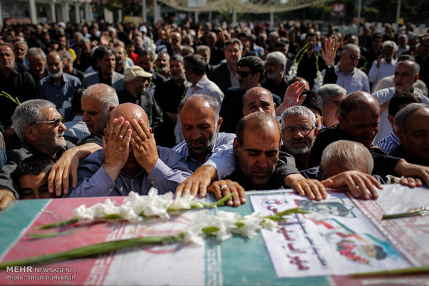 تشییع پيكر شهيدسهرابلويی در همدان
