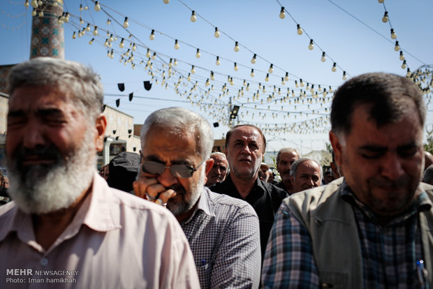 تشییع پيكر شهيدسهرابلويی در همدان
