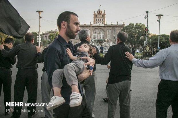 عزاداری شهادت امام صادق علیه السلام در تبریز