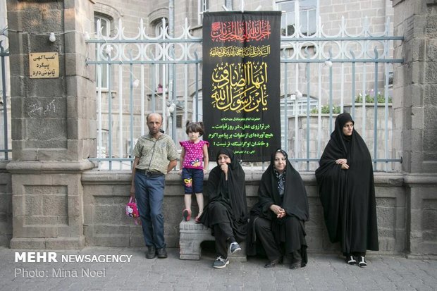 عزاداری شهادت امام صادق علیه السلام در تبریز