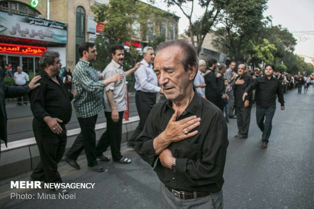 عزاداری شهادت امام صادق علیه السلام در تبریز
