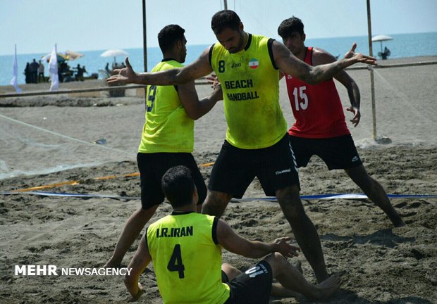 اردوی تیم ملی هندبال ساحلی ایران در آستارا