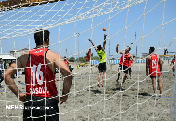 اردوی تیم ملی هندبال ساحلی ایران در آستارا