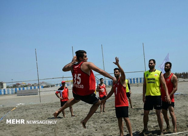 اردوی تیم ملی هندبال ساحلی ایران در آستارا