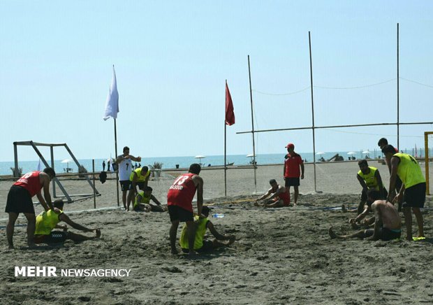 اردوی تیم ملی هندبال ساحلی ایران در آستارا