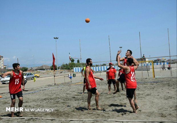 اردوی تیم ملی هندبال ساحلی ایران در آستارا