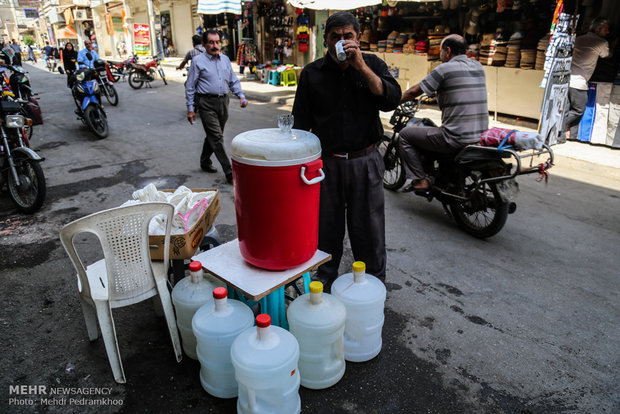 Ahvaz temperature reaches 50 C