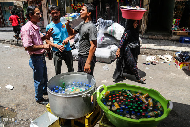 Ahvaz temperature reaches 50 C