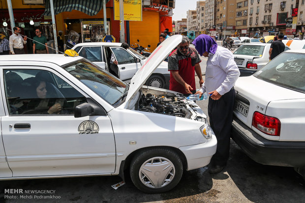 Ahvaz temperature reaches 50 C