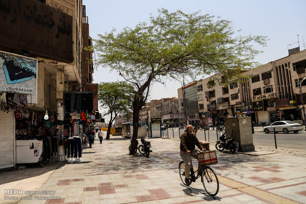 Ahvaz temperature reaches 50 C