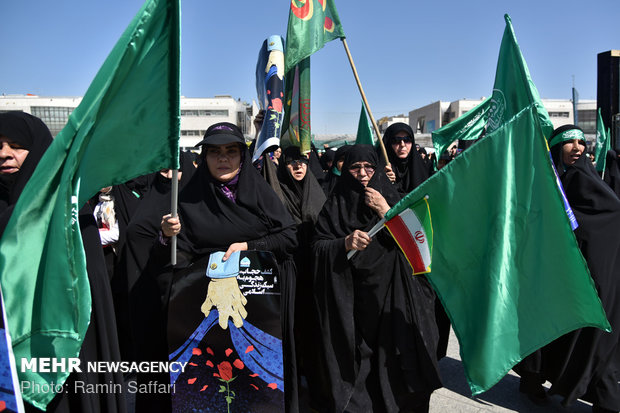 راهپیمایی روز ملی عفاف و حجاب