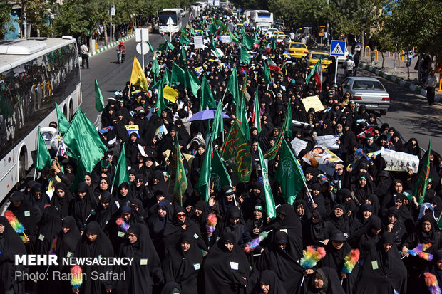 راهپیمایی روز ملی عفاف و حجاب