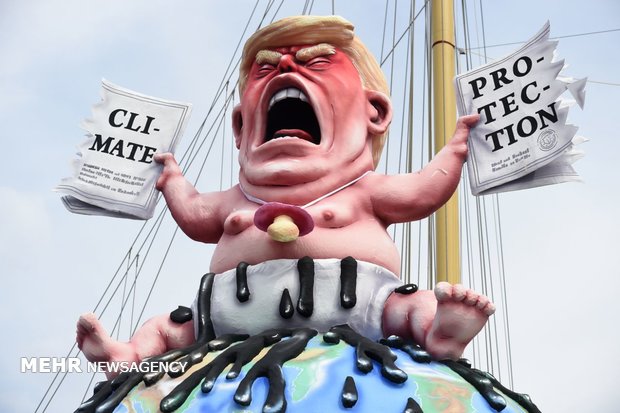 Trump cartoons from around world