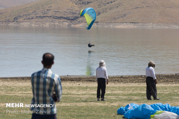 International paragliding tournament in Urmia