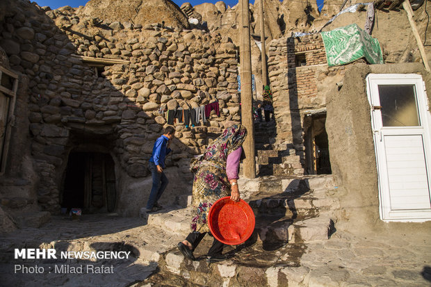 Kandovan, a terrific rocky village