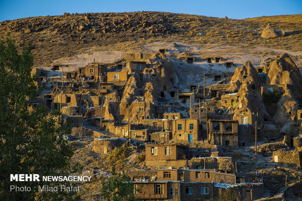 Kandovan, a terrific rocky village