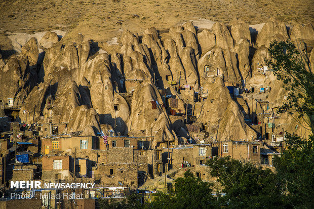 Kandovan, a terrific rocky village