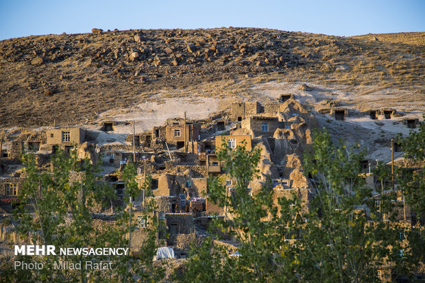 Kandovan, a terrific rocky village