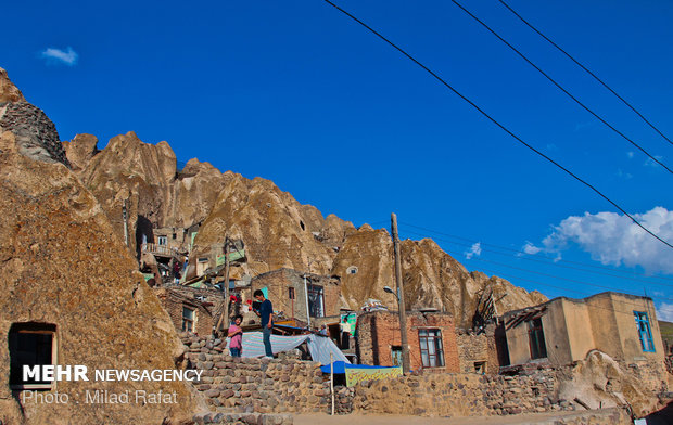 Kandovan, a terrific rocky village